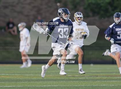 Thumbnail 3 in Webster Thomas vs. Victor (Section 5 Class B Final) photogallery.