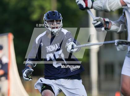 Thumbnail 1 in Webster Thomas vs. Victor (Section 5 Class B Final) photogallery.