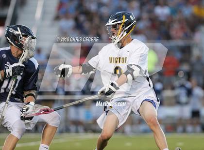 Thumbnail 1 in Webster Thomas vs. Victor (Section 5 Class B Final) photogallery.
