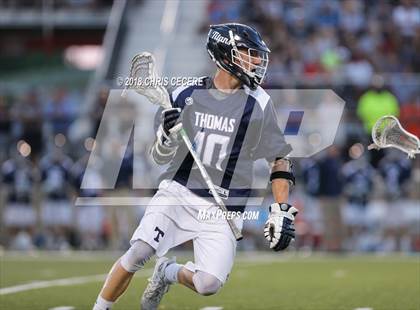 Thumbnail 2 in Webster Thomas vs. Victor (Section 5 Class B Final) photogallery.