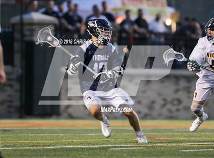Thumbnail 2 in Webster Thomas vs. Victor (Section 5 Class B Final) photogallery.