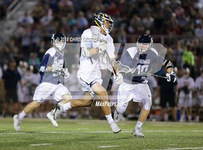Thumbnail 2 in Webster Thomas vs. Victor (Section 5 Class B Final) photogallery.