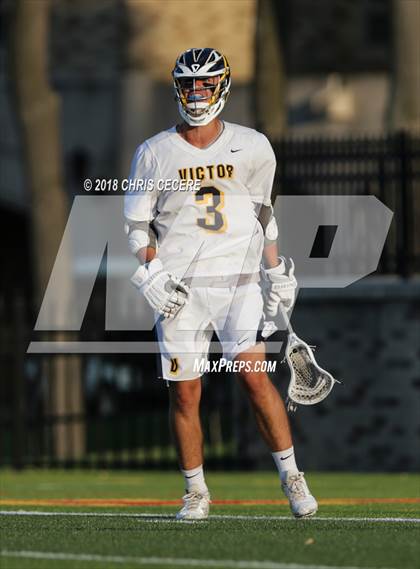 Thumbnail 2 in Webster Thomas vs. Victor (Section 5 Class B Final) photogallery.