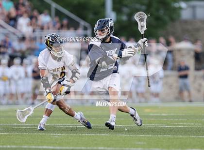 Thumbnail 3 in Webster Thomas vs. Victor (Section 5 Class B Final) photogallery.