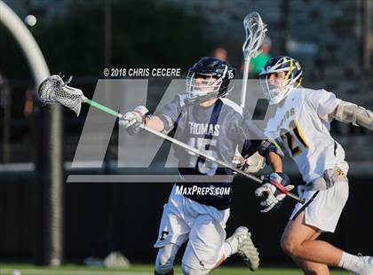 Thumbnail 2 in Webster Thomas vs. Victor (Section 5 Class B Final) photogallery.