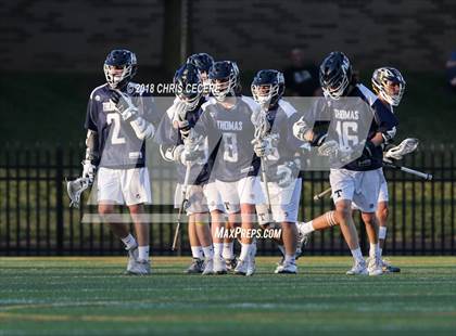 Thumbnail 3 in Webster Thomas vs. Victor (Section 5 Class B Final) photogallery.