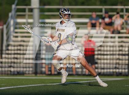 Thumbnail 1 in Webster Thomas vs. Victor (Section 5 Class B Final) photogallery.