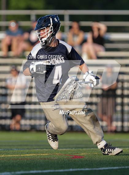 Thumbnail 3 in Webster Thomas vs. Victor (Section 5 Class B Final) photogallery.