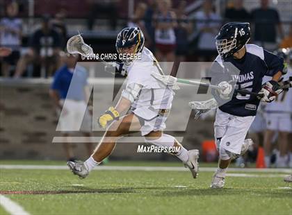 Thumbnail 1 in Webster Thomas vs. Victor (Section 5 Class B Final) photogallery.