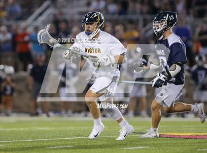 Thumbnail 1 in Webster Thomas vs. Victor (Section 5 Class B Final) photogallery.