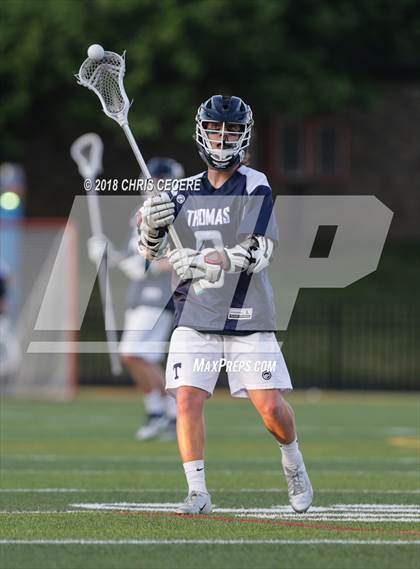 Thumbnail 2 in Webster Thomas vs. Victor (Section 5 Class B Final) photogallery.