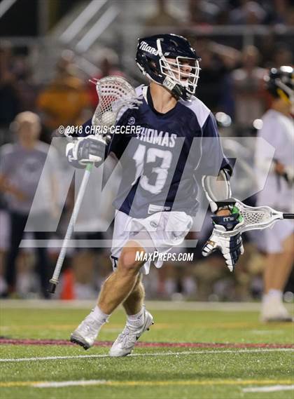 Thumbnail 1 in Webster Thomas vs. Victor (Section 5 Class B Final) photogallery.