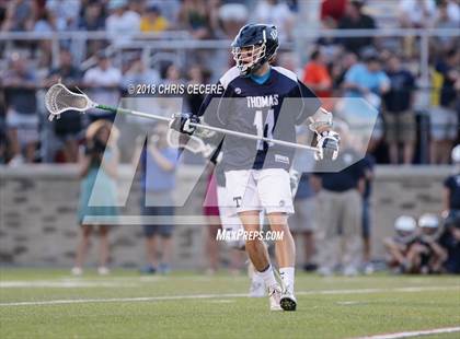 Thumbnail 3 in Webster Thomas vs. Victor (Section 5 Class B Final) photogallery.