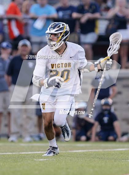 Thumbnail 2 in Webster Thomas vs. Victor (Section 5 Class B Final) photogallery.
