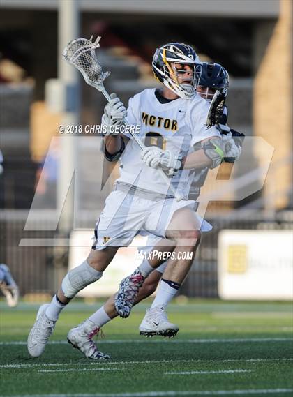 Thumbnail 2 in Webster Thomas vs. Victor (Section 5 Class B Final) photogallery.