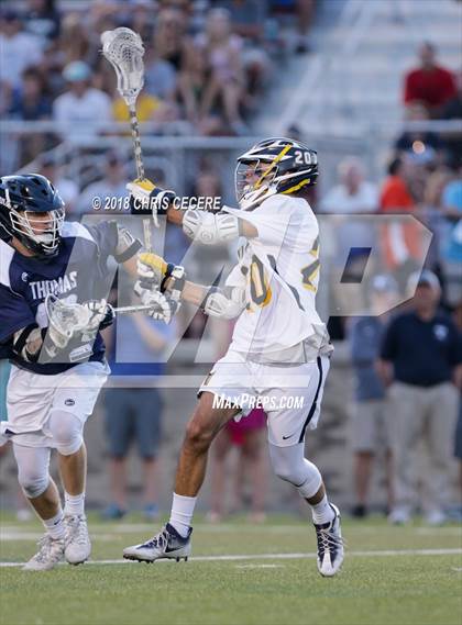 Thumbnail 3 in Webster Thomas vs. Victor (Section 5 Class B Final) photogallery.