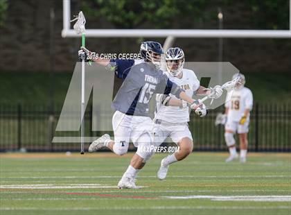 Thumbnail 1 in Webster Thomas vs. Victor (Section 5 Class B Final) photogallery.
