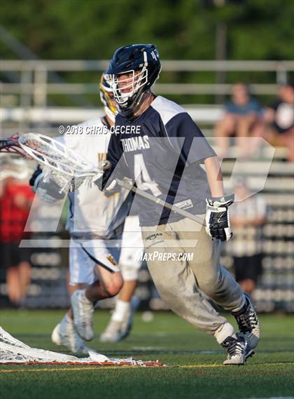 Thumbnail 2 in Webster Thomas vs. Victor (Section 5 Class B Final) photogallery.