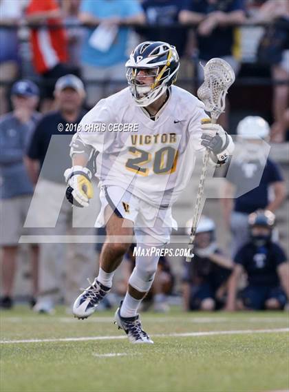Thumbnail 1 in Webster Thomas vs. Victor (Section 5 Class B Final) photogallery.