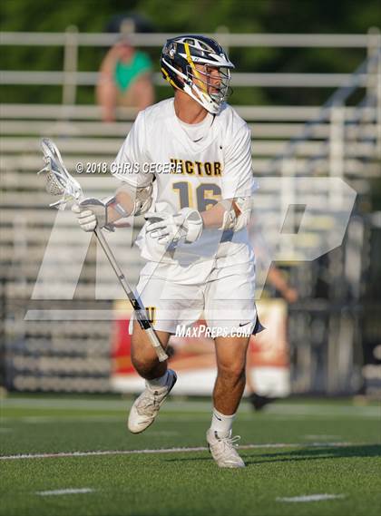 Thumbnail 2 in Webster Thomas vs. Victor (Section 5 Class B Final) photogallery.