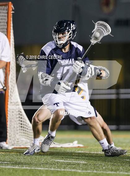 Thumbnail 1 in Webster Thomas vs. Victor (Section 5 Class B Final) photogallery.
