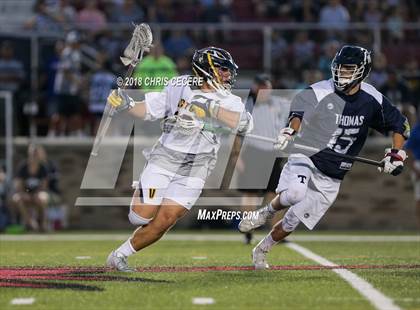 Thumbnail 3 in Webster Thomas vs. Victor (Section 5 Class B Final) photogallery.