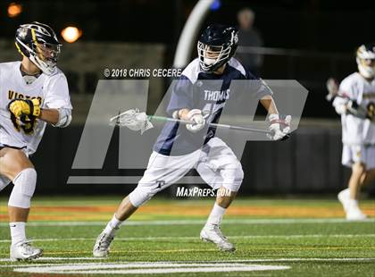 Thumbnail 2 in Webster Thomas vs. Victor (Section 5 Class B Final) photogallery.