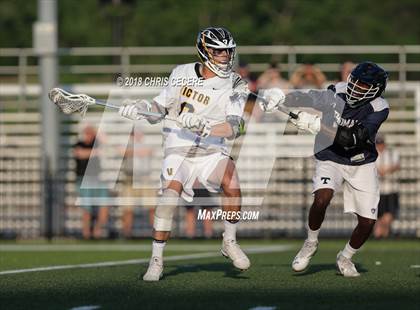 Thumbnail 3 in Webster Thomas vs. Victor (Section 5 Class B Final) photogallery.