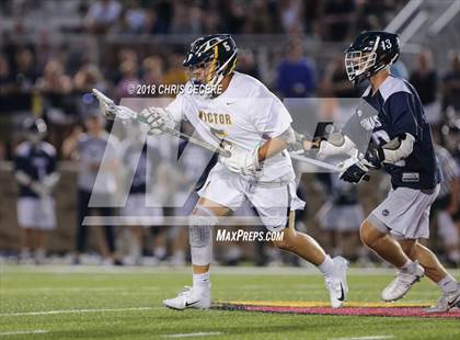 Thumbnail 3 in Webster Thomas vs. Victor (Section 5 Class B Final) photogallery.