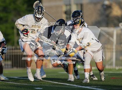 Thumbnail 2 in Webster Thomas vs. Victor (Section 5 Class B Final) photogallery.