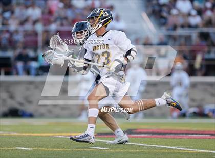 Thumbnail 1 in Webster Thomas vs. Victor (Section 5 Class B Final) photogallery.