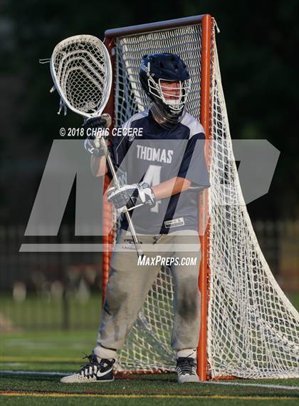 Thumbnail 3 in Webster Thomas vs. Victor (Section 5 Class B Final) photogallery.