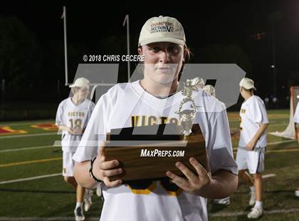 Thumbnail 1 in Webster Thomas vs. Victor (Section 5 Class B Final) photogallery.