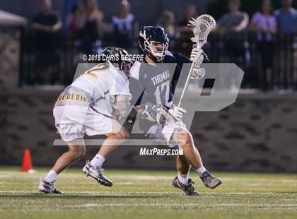 Thumbnail 1 in Webster Thomas vs. Victor (Section 5 Class B Final) photogallery.