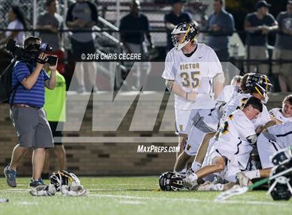Thumbnail 2 in Webster Thomas vs. Victor (Section 5 Class B Final) photogallery.