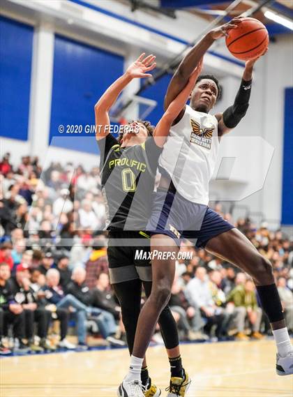 Thumbnail 1 in Prolific Prep of Napa Christian vs. Dream City Christian (Crush in the Valley) photogallery.