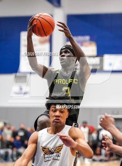 Thumbnail 2 in Prolific Prep of Napa Christian vs. Dream City Christian (Crush in the Valley) photogallery.