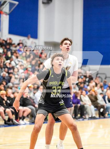 Thumbnail 2 in Prolific Prep of Napa Christian vs. Dream City Christian (Crush in the Valley) photogallery.