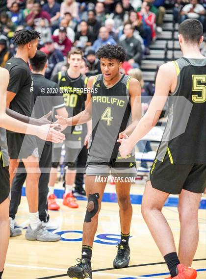 Thumbnail 1 in Prolific Prep of Napa Christian vs. Dream City Christian (Crush in the Valley) photogallery.