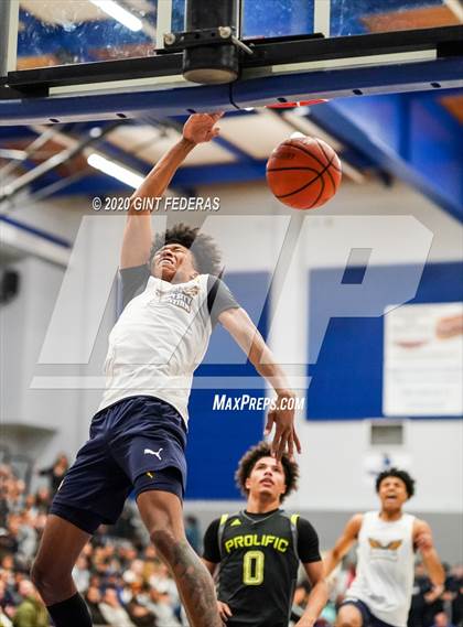 Thumbnail 1 in Prolific Prep of Napa Christian vs. Dream City Christian (Crush in the Valley) photogallery.