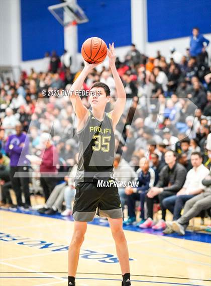 Thumbnail 1 in Prolific Prep of Napa Christian vs. Dream City Christian (Crush in the Valley) photogallery.