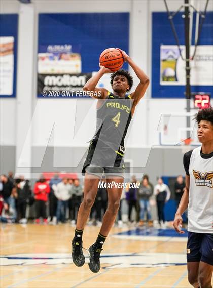 Thumbnail 2 in Prolific Prep of Napa Christian vs. Dream City Christian (Crush in the Valley) photogallery.