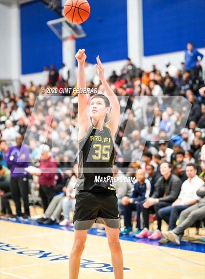 Thumbnail 2 in Prolific Prep of Napa Christian vs. Dream City Christian (Crush in the Valley) photogallery.