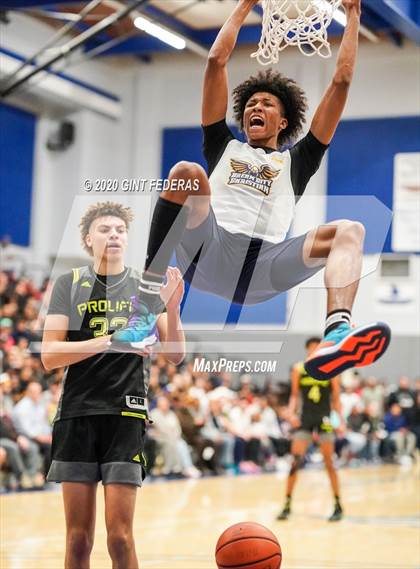 Thumbnail 1 in Prolific Prep of Napa Christian vs. Dream City Christian (Crush in the Valley) photogallery.