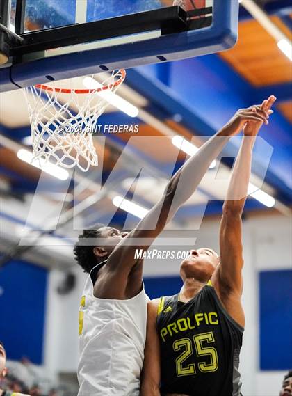 Thumbnail 3 in Prolific Prep of Napa Christian vs. Dream City Christian (Crush in the Valley) photogallery.