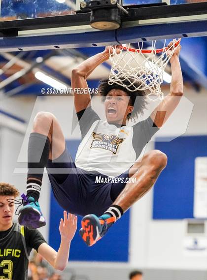 Thumbnail 2 in Prolific Prep of Napa Christian vs. Dream City Christian (Crush in the Valley) photogallery.