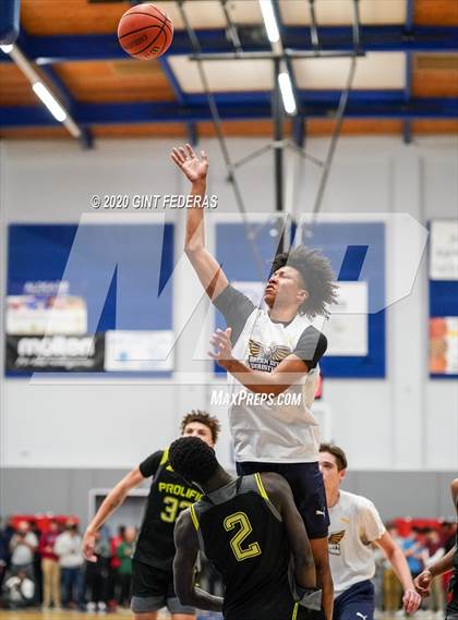Thumbnail 2 in Prolific Prep of Napa Christian vs. Dream City Christian (Crush in the Valley) photogallery.