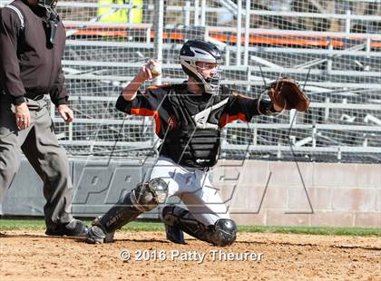 Thumbnail 1 in New Plymouth vs Scappoose (Treasure Valley Invitational) photogallery.