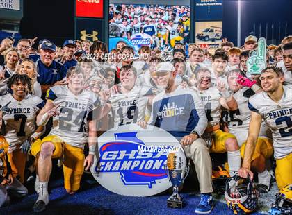Thumbnail 1 in Swainsboro vs. Prince Avenue Christian (GHSA 1A Division 1 Championship) photogallery.