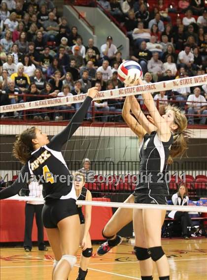 Thumbnail 2 in Apex vs Providence (NCHSAA 4A Final) photogallery.